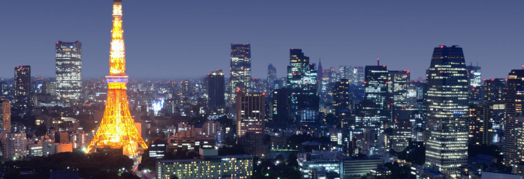 japan tokyo city night moon travel tourism vacation
